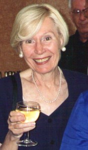 Audrey Kirkpatrick celebrates.