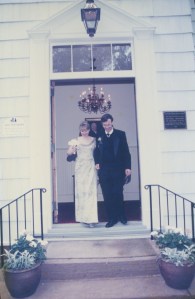 Walking the path of history.